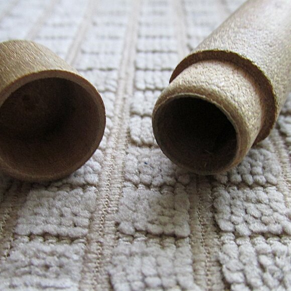 Antique Wooden Sewing Needle Holder - Picture 4 of 7